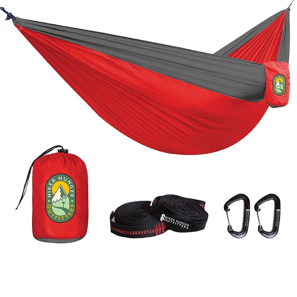 Hiker Hunger Double Hammock (Red)